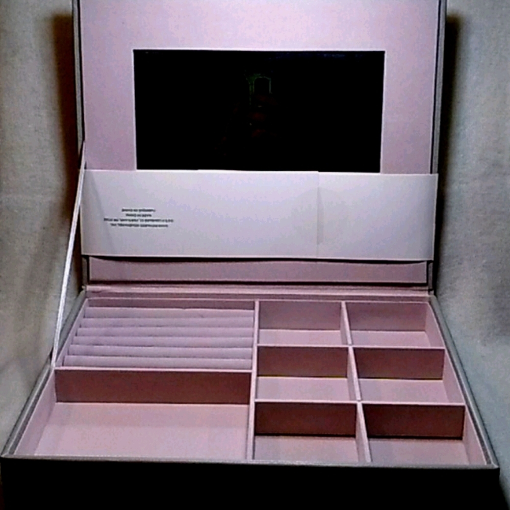 NWT Richards Mirrored Jewelry Case